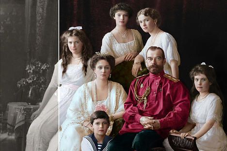 Russian artist Olga Shirnina (also known as 'klimbim') colors archive images of Romanov family. *Click to see the other photos! They're amazing! Familia Romanov, Alexei Romanov, Anastasia Romanov, Nicolas Ii, Grand Duchess Olga, House Of Romanov, Alexandra Feodorovna, Romanov Dynasty, Tsar Nicholas Ii