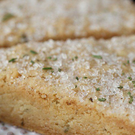 New York Times Rosemary Shortbread - this unbelievably easy, crisp-tender, buttery, absolutely irresistible shortbread is one of those recipes you'll find yourself making again and again. Rosemary Shortbread, Shortbread Recipes, Snacks Für Party, Shortbread Cookies, Again And Again, Find Yourself, Cookie Monster, Yummy Recipes, Just Desserts