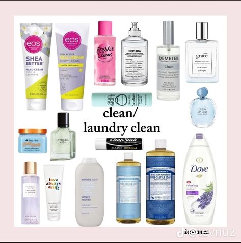 How To Smell Like Laundry, Scent Combos, Shower Tips, Laundry Scents, Body Hygiene, Perfume Collection Fragrance, Shower Skin Care, Body Smells, Perfume Scents