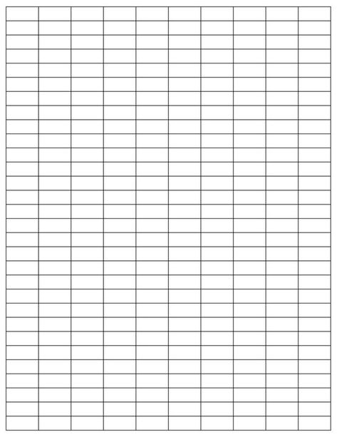 Blank 10 Column Chart Printable Templates Tables Chart, Data Organization, Column Chart, Data Representation, Trial Balance, Blank Templates, Printable Templates, List Template, Worksheet Template