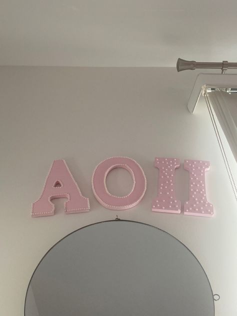 Sorority Wooden Sign, Pink Sorority Letters, Cute Sorority Letters, Painted Sorority Letters, Sorority Canvas Art, Letter Decoration Ideas, Sorority Letters Painted, Letter Room Decor, Sorority Canvas Paintings