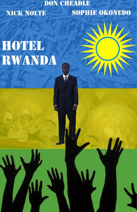 Hotel+Rwanda+2004 Hotel Rwanda, Sophie Okonedo, Minimal Movie Posters, Film Movie, Hotel, Film, Movie Posters, Quick Saves, Film Posters