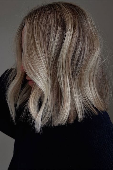 Trending Hair Colours 2024, Trending Hair Color 2024, Trending Hair Colours 2024 brunette, brown hair color ideas, blonde hair color ideas Fall Blonde Hair Color 2024, Short Ombre Hair Brown To Blonde, Stassi Hair, Milky Blonde Hair Color Ideas, Fall Blonde Bob, Winter Blonde Hair Short, Golden Ash Blonde Hair, Blonde Half Head Highlights, Beige Blonde Bob