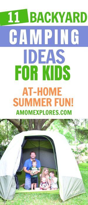 Backyard Camping Ideas, Camping At Home, Ideas For Camping, Family Vacation Ideas, Camping With Toddlers, Home Backyard, Home With Kids, Family Backyard, Backyard Camping