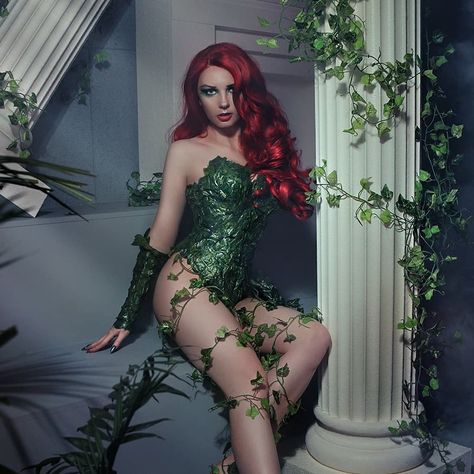 Cosplay AGflower’s Instagram post: “I'm sorry I've been missing for a long time, but I'm with good news. I made a New Calendar for 2021! 🌟🔥😍 It is already available in my Etsy…” Ivy Halloween Costume, Poison Ivy Halloween, Poison Ivy Halloween Costume, Poison Ivy Costume, Ivy Cosplay, Ivy Costume, Poison Ivy Cosplay, Poison Ivy Costumes, Classy Halloween Costumes