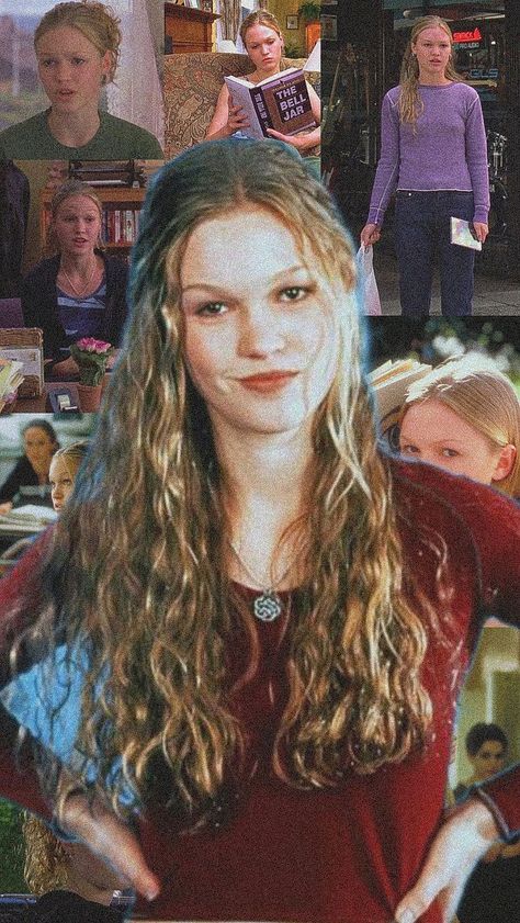 Kat Stratford, رورونوا زورو, Julia Stiles, 10 Things I Hate About You, Iconic Movies, Film Serie, Film Aesthetic, Serie Tv, Hair Goals