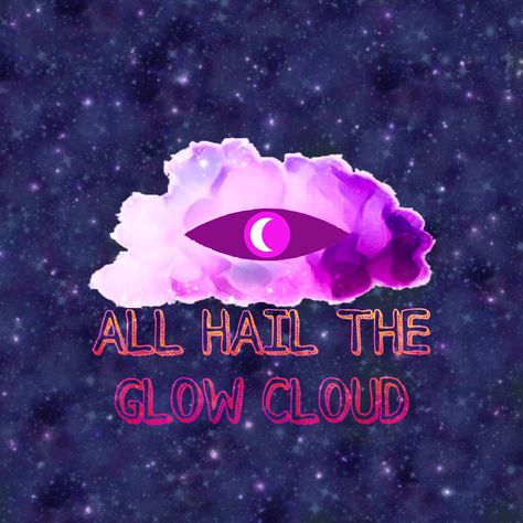 All Hail The Glow Cloud, Glow Cloud Night Vale, Welcome To Night Vale Wallpaper, Welcome To Night Vale Aesthetic, Wtnv Fanart, Glow Cloud, Cloud Tattoo, The Moon Is Beautiful, Welcome To Night Vale