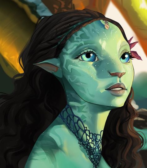 Avatar Pandora Fanart, Tsireya Pfp, Avatar Artwork, Draw Avatar, Avatar Drawing, Avatar Animals, Avatar Fanart, Alien Cat, Avatar Art