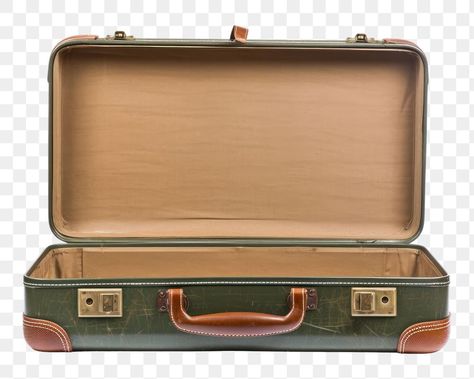 Open Suitcase, Luggage Vintage, Bag Png, Suit Pin, Old Suitcases, Vintage Png, Vintage Suitcase, Luggage Bag, Business Bag