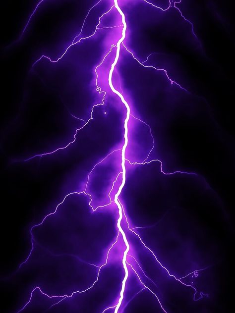 Electric Purple Aesthetic, Serval Landau, Purple Thunder, Hollow Purple, Purple Lightning, Purple Things, Blue Lightning, Purple Hearts, Dark Purple Aesthetic