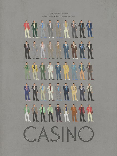 All suits worn by Robert De Niro is Casino (1995) Men In Suits, James D'arcy, Casino Movie, Casino Decorations, Casino Royale Party, Casino Night Party, Minimal Movie Posters, Sharon Stone, Ideas Vintage