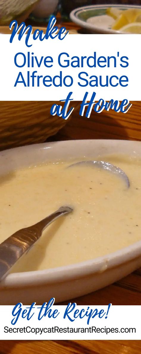 Olive Garden Alfredo Sauce Recipe Olive Garden Alfredo Sauce Recipe Copycat, Alfrado Sauce, Olive Garden Chicken Alfredo Recipe, Copycat Olive Garden Alfredo, Olive Garden Alfredo Sauce Recipe, Olive Garden Alfredo, Olive Garden Alfredo Sauce, Copycat Recipes Olive Garden, Olive Garden Recipes