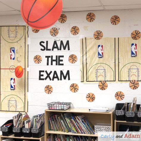 Staar Pep Rally Ideas, Testing Pep Rally Ideas, Test Prep Bulletin Board, Science Classroom Door, Testing Bulletin Boards, State Testing Motivation, Staar Test Motivation, Test Prep Motivation, Test Prep Fun