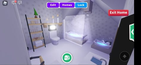 Family house bath room 2 Adopt Me Family House Ideas, Adopt Me Bathroom Ideas, Roblox Adopt Me Room Ideas, Adopt Me Room Ideas, Summer Nails Preppy, Outfits For School Preppy, Back To School Outfits Preppy, Adopt Me House Ideas, Preppy Summer Nails