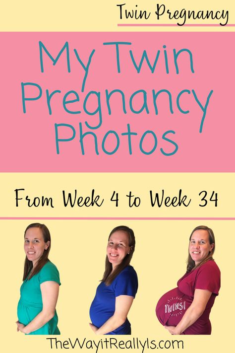 Curious to see what a twin pregnancy belly looks like at time goes on? Below are my twin pregnancy photos from week 4 when I found out I was pregnant to week 34 which is the last time I took a picture before delivering at 36 weeks. Pregnancy Progression Photos, Weekly Baby Bump Pictures, Twin Pregnancy Symptoms, Pregnancy Bump Photos, Twin Belly, Twin Pregnancy Belly, Triplets Pregnancy, 22 Weeks Pregnant, 29 Weeks Pregnant