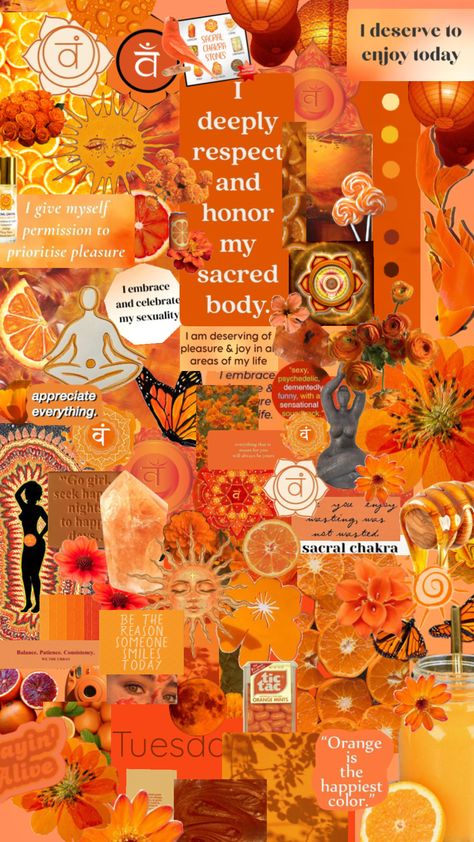 #sacralchakra Healing Wallpaper, Quantum Physics Spirituality, Sacral Chakra Healing, Chakra Healing Meditation, Vision Board Template, Spiritual Wallpaper, Magical Life, Healing Meditation, Chakra Balancing