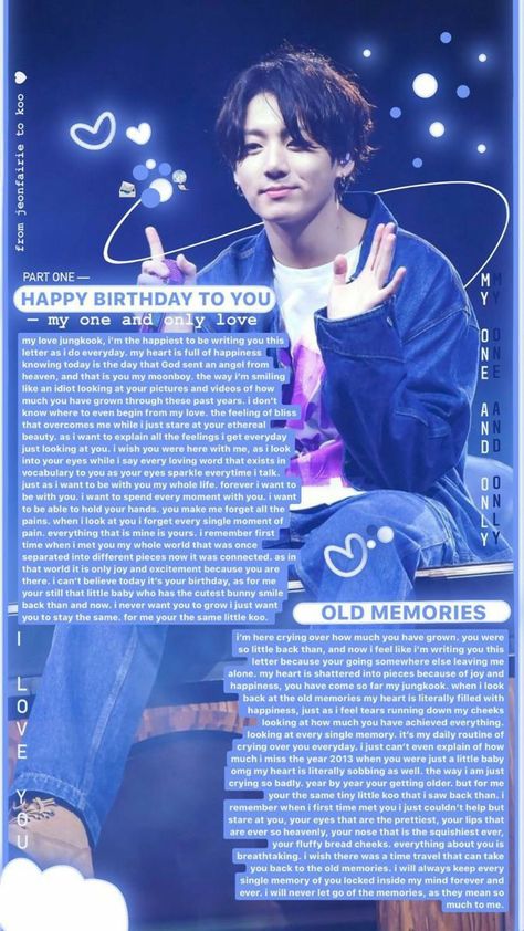 Jungkook Birthday, Jimin Cute Selca, Happy Birthday Best Friend Quotes, Happy Birthday Love Quotes, Bts Texts, Pretty Letters, Happy Birthday Wallpaper, Bts Birthdays, Body Weight Leg Workout