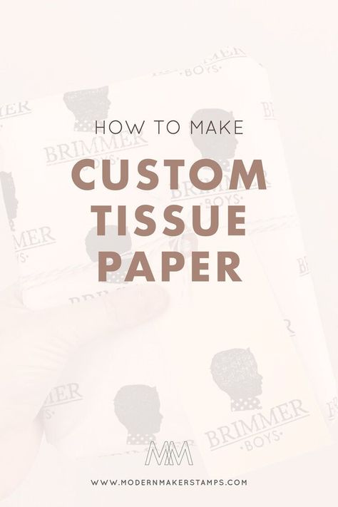 Diy Branded Tissue Paper, Diy Custom Tissue Paper, Diy Branding Packaging, Etsy Packaging Ideas Branding, Custom Tissue Paper Packaging, Tissue Paper Packaging Ideas, Tissue Paper Packaging, Etsy Shop Packaging, Shop Packaging