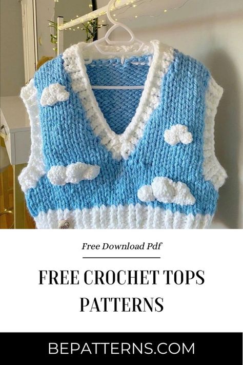 crochet halter top crochet shirt free pattern 2023 -Free Crochet Patterns Mode Zara, Mode Crochet, Crochet Fashion Patterns, Free Crochet Patterns, Cute Sweaters, Knit Fashion, Crochet Fashion, Cute Crochet, Diy Crochet