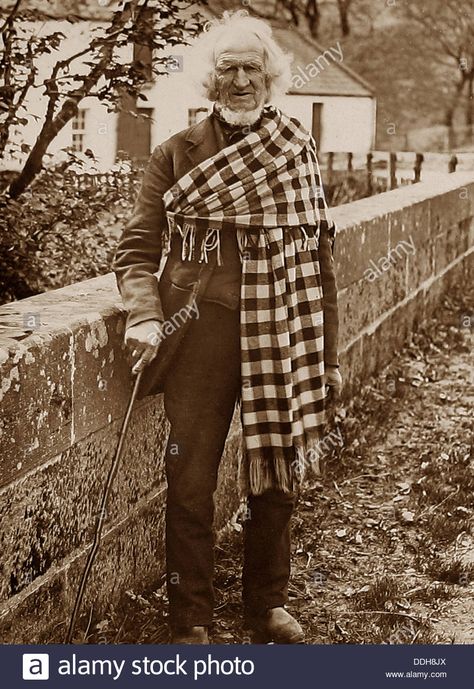 Scottish Covenanter Victorian period Stock Photo Scottish Fisherman, Victorian Scotland, 39 Steps, Vintage Scotland, Scotland History, Great Scot, Scotland Forever, Scottish Culture, Victorian Period