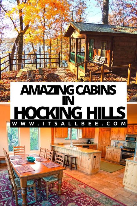 Guide to the best cabins in Hocking Hills Ohio. Stunning rental cabins perfect for family or couple’s getaway. From budget to luxury surround by nature and near state park walking trails. Check out our list of the best lodgings in Hocking hills with hot tubs and pools. #ohio #usa | Old Man’s Cave Cabins | Hocking Hills State Park Cabins | Cheap Hocking Hills Cabin Rentals | Hocking Hills Romantic Cabins For 2 | Hocking Hills Chalets | Hocking Hills Luxury Cabins | Getaway Cabins Hocking Hills Hocking Hills Ohio Cabins, Hocking Hills Cabins, Hocking Hills Ohio, Luxury Cabins, Hocking Hills State Park, Romantic Cabin, Hotel Inspiration, Ohio Travel, Travel Secrets