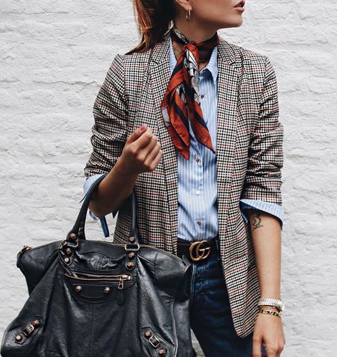 Plaid Blazer Outfit, Blazer Outfit, Winter Outfits For Work, Plaid Blazer, Blazer Outfits, Plaid Jacket, 가을 패션, Office Fashion, Fall Winter Outfits