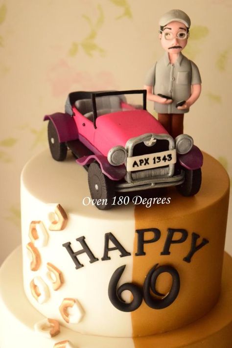 Abuelos Recipes, 60th Birthday Cake For Men, Car Cakes For Men, Cake Transport, Cake For Men, Car Cakes, Dish Design, Cake Oven, Cars Birthday Cake