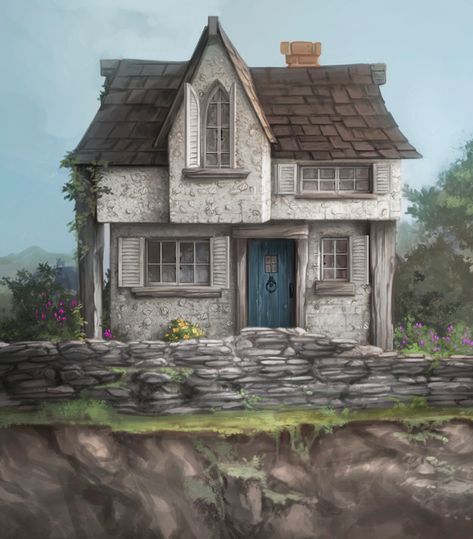 Shell Cottage | Harry Potter Wiki | Fandom Bill Weasley And Fleur, Harry Potter Door, Shell Cottage, Bill Weasley, Harry Potter Wiki, Sea Lavender, Fleur Delacour, Crazy Houses, Harry Potter Decor