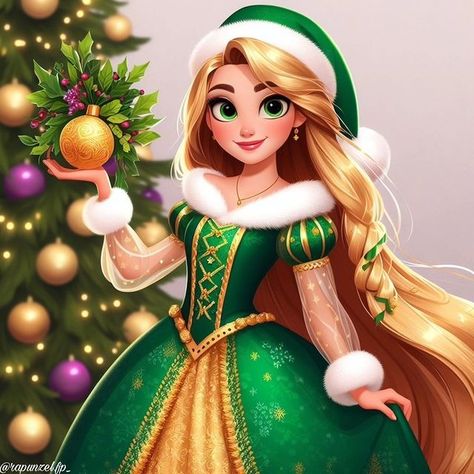 🥰🎄🎅🔔❄ #rapunzel #merrychristmas | Instagram Christmas Pfp's, Rapunzel Christmas, Princess Melody, Princess Christmas, Christmas Musical, Disney Nerd, Princess Art, December 11, Disney Christmas