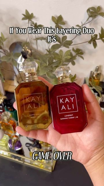 Kayali Invite Only Amber 23, Kayali Perfume Combo, Best Kayali Perfume, Kayali Perfume Layering, Layering Scents, Kayali Perfume, Perfume Suggestions, Beauty And Self Care, Cherry Perfume