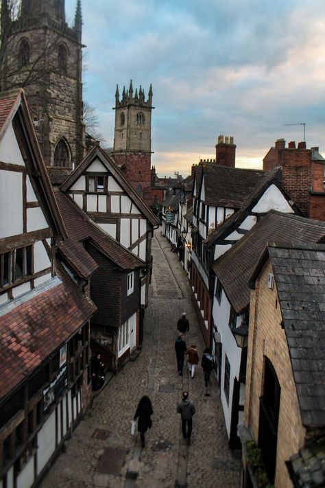 For The Love Of Shrewsbury | Overlooking Fish Street. Shrewsbury Shropshire, Adventure Bucket List, Village Life, Historic Buildings, Architecture Photography, Great Britain, United Kingdom, Castle, England