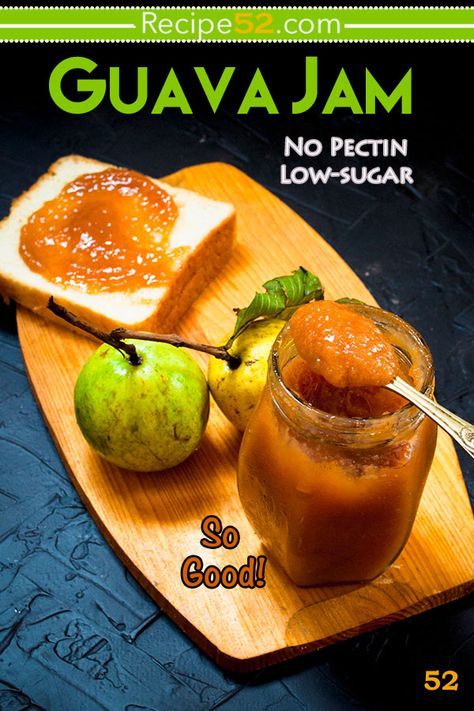 Guava Marmalade Recipe, How To Make Guava Jam, Fresh Guava Recipes Desserts, Pineapple Guava Jam, Guava Jelly Recipe, Guava Jam Recipe Without Pectin, White Guava Recipes, Guava Preserves Recipe, Guava Recipes Healthy