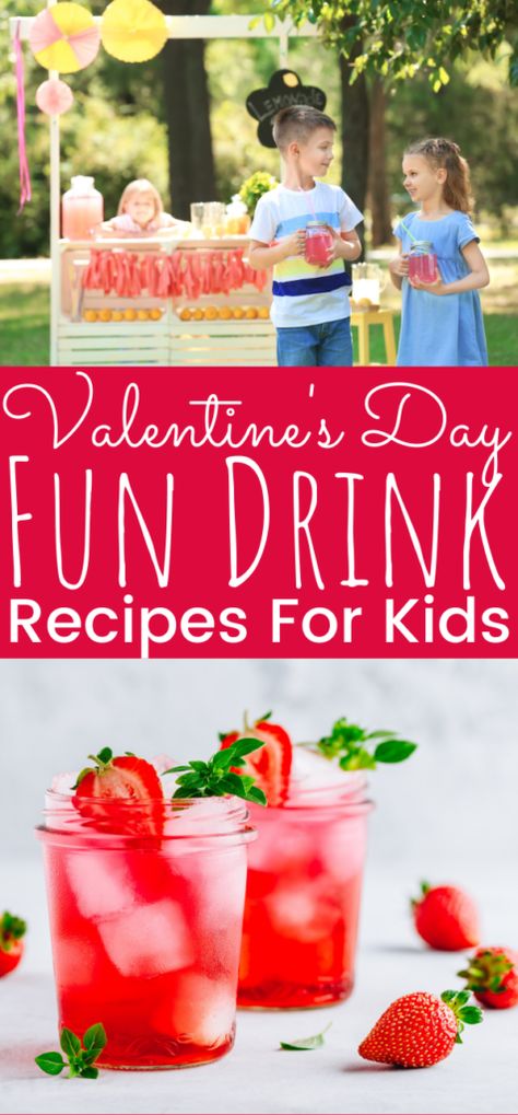 Valentine's Day Drinks For Kids Drink Recipes For Kids, Chocolate Covered Strawberry Cheesecake, Drinks For Kids, Mocha Cheesecake, Valentine Drinks, Quotes Valentines Day, Valentines Day History, Valentine History, Valentines Recipes Desserts