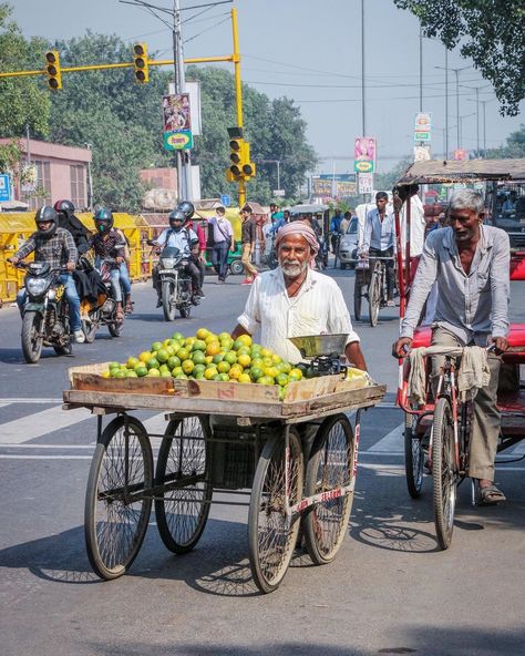 Travel Blogger & Photographer on Instagram: “On the chaotic streets of #OldDelhi you can find the usual cars, trucks, tuk tuks as well as bicycles, people walking with fruit stands,…” Market Stands, Positive Good Morning Quotes, Street Vendors, Indian People, Street Vendor, Human Figures, People Walking, Fruit Stands, United Nations