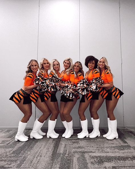 Bengals Cheerleaders, Model Warships, Cincinnati Bengals, Cincinnati, Cheerleading, Vision Board, How To Wear, Quick Saves