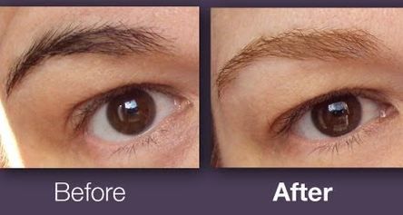 Before and after eyebrow lightening with makeup Lighter Eyebrows, Lighten Eyebrows, Darken Eyebrows, Eyebrows At Home, Eyebrow Before And After, Darker Hair, Light Eyebrows, Henna Hair Color, Fake Freckles