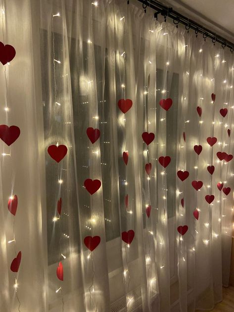 Birthday Bed Decoration Room Decor, Will You Be My Valentine Room Decoration, Birthday Decorations For Room, Valentine’s Day Window Decor, V Day Decor, Anniversary Celebration Ideas Decoration, Diy Anniversary Decorations At Home, Valentines Event Decor, Romantic Birthday Decorations For Him