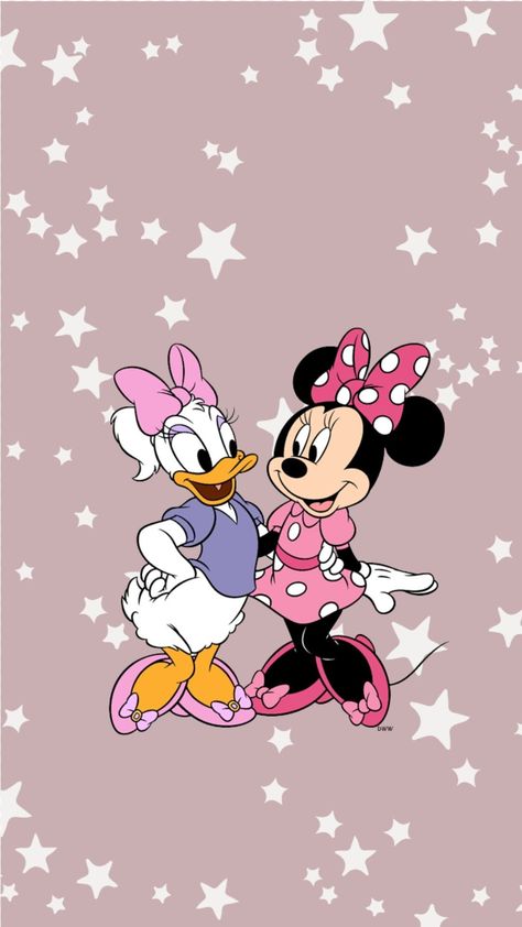 ⭐Fondo de pantalla⭐ Minnie Y Daisy, Minnie Mouse And Daisy Duck, Minnie Wallpaper, Minnie Mouse Drawing, Mickey Mouse Wallpaper Iphone, Simplistic Wallpaper, Duck Wallpaper, Minnie Mouse Images, Sassy Wallpaper