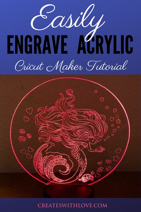 Acrylic With Cricut, Cricut Maker Acrylic Projects, Acrylic Engraving With Cricut, Cricut Engraved Acrylic, Etching Acrylic With Cricut, Cricut Acrylic Engraving, Cricut Maker Engraving Projects, Cricut Engraved Projects, Engraving Acrylic With Cricut Maker