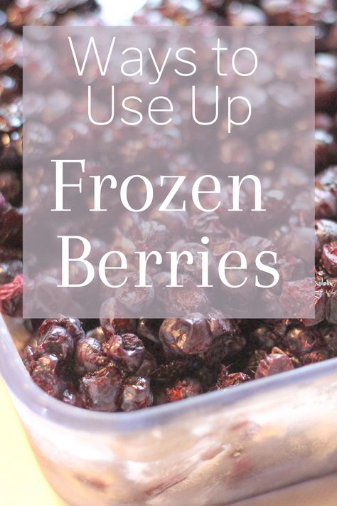 Thawed Frozen Fruit Recipes, What To Make With Frozen Berries, How To Use Up Frozen Fruit, What To Do With Frozen Mixed Berries, Uses For Frozen Fruit, What Can I Make With Frozen Fruit, How To Use Frozen Fruit, Recipes For Frozen Fruit, Frozen Fruit Recipes Desserts