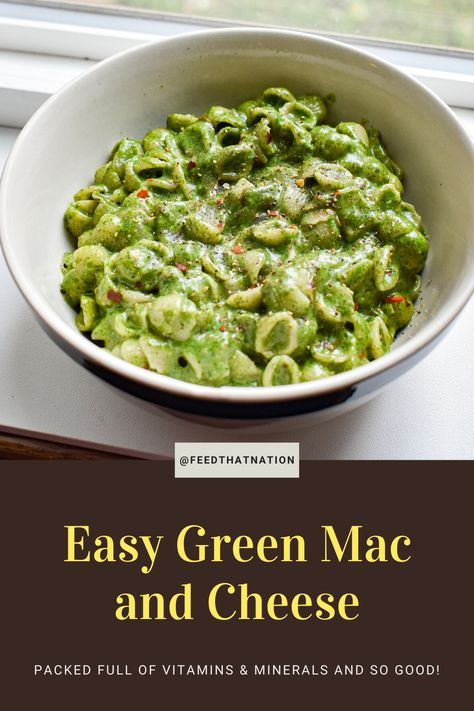 Annies Mac And Cheese Recipes, Annies Mac And Cheese Ideas, Green Mac N Cheese, Annies Mac And Cheese, Vegetable Mac And Cheese, Green Mac And Cheese, Box Mac And Cheese, White Mac And Cheese, Spinach Mac And Cheese