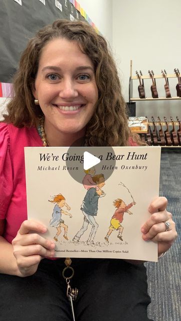 Mrs. Taylor 🥁🎶 on Instagram: "🐻GOING ON A BEAR HUNT

I’ve seen this book used so many ways, but my favorite is for kindergarten when we’re learning about the different voices! We explore our speaking, whisper, shouting and singing voices in this book and it’s really a lot of fun! 

P.S. We use our Inner Voice or Thinking Voice at the end of our story. I ask students to tell themselves their favorite part of the story using their thinking voice. It’s a precious little 5 seconds of silence 😂 

Happy Hunting! 

#elementarymusic #elementarymusiccurriculum #elementarymusicteacher #elementarymusiceducation #music #musiced #musiceducation #musiceducator #teacher #teachersofinstagram #musicteacher #musicteachers #musicteachersofinstagram #texasteacher #goingonabearhunt #kindergarten #kindergar Bear Hunt Song, Michael Rosen, Going On A Bear Hunt, Texas Teacher, Bear Hunt, Elementary Music Education, Elementary Music Teacher, Music Lesson, Singing Voice