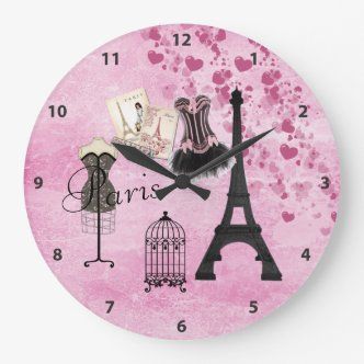 Paris Themed Bedroom Decor, Paris Clock, Paris Room Decor, Paris Themed Bedroom, Antique Bird Cages, Paris Artwork, Paris Rooms, Paris Bedroom, Beautiful Bedroom Decor