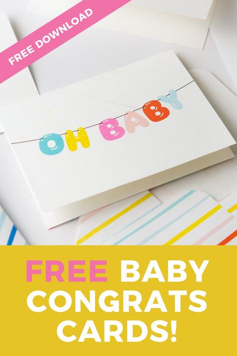 Baby Girl Cards Congratulations, Baby Shower Cards Diy, Congrats Baby Girl, Baby Card Messages, Baby Shower Notes, Pregnancy Congratulations Card, Baby Shower Congratulations, Baby Gift Tags, Baby Shower Greeting Cards