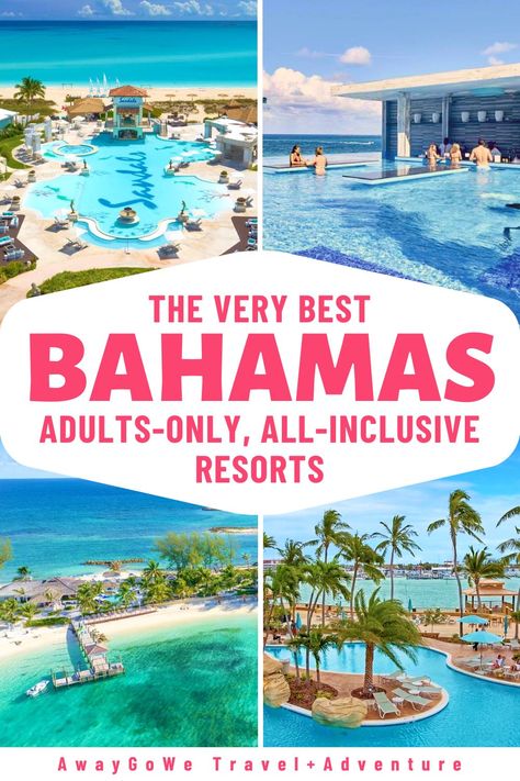 Best All Inclusive Bahamas Resorts, Best Bahamas Island, Nassau Bahamas Hotels, Nassau Bahamas Atlantis, Bahamas Birthday Trip, Bahamas Babymoon, Things To Do In The Bahamas, All Inclusive Adult Only Resorts, All Inclusive Bahamas Resorts