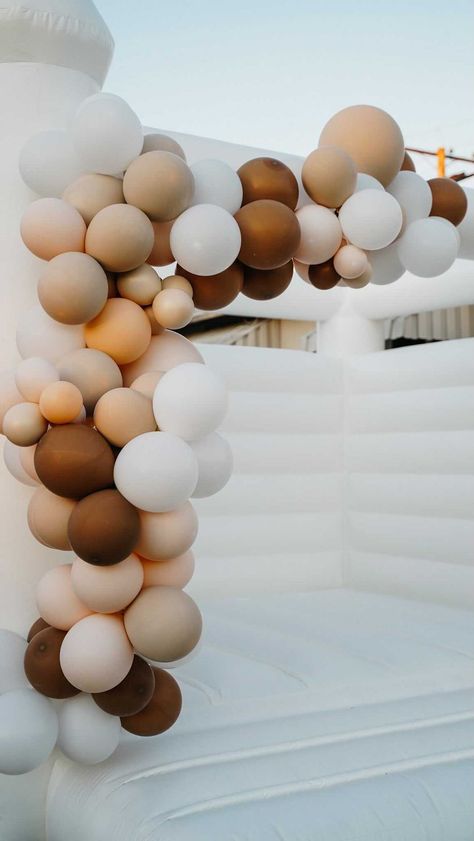 Neutral Color Balloon Arch, Japandi Organic, Neutral Balloon Arch, Neutral Balloon Garland, Rainbow Balloon Arch, Neutral Party, 17 Birthday, Rainbow Balloons, Bachelorette Trip