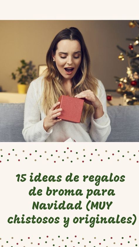 ¿Por qué no regalar un objeto chistoso a tus familiares, amigos o pareja por Navidad? ¡Las risas estarán aseguradas! 😂🎁 #regalosdebroma #regalosdenavidad #navidad2022 #diariofemenino Christmas Decorations, Christmas