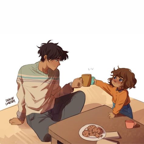 Percy and Estelle because honestly I love this types of fan arts  (Do show some love to the original artist) Percabeth Fluff, Percy And Estelle, Percy Jackson Fanart, Rachel Elizabeth Dare, Zio Rick, Hazel Levesque, Rick Riordan Series, All The Bright Places, Frank Zhang