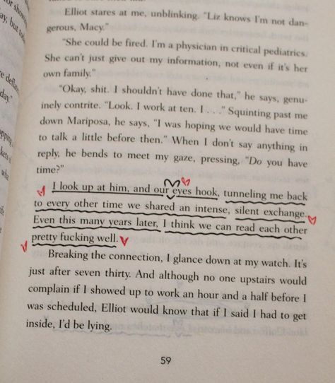 - love and other words by christina lauren One Of Us Is Lying Annotation, Love And Other Words Fanart, Love And Other Words Quotes, The Fine Print Lauren Asher Annotations, Love And Other Words Annotations, Aesthetic Books Annotations, Everything I Know About Love Annotations, Elliot Petropoulos, Love And Other Words Book Annotations