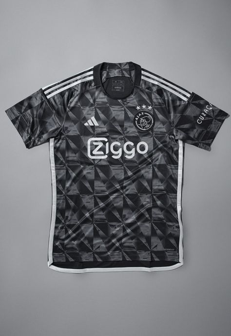 Football Kits 23/24, Realmadrid Jersey 2023/24, Ajax Jersey, Real Madrid Kit 23/24, Arsenal Jersey 22/23, Psg Jersey 2022/2023, Street Football, Amsterdam Fashion, Black Kit